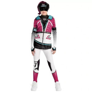 NEW! Hyper Scape Amandine Kids Girls Halloween Costume - Medium 8/10